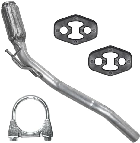 Polmo Schalldämpferset Auspuff Kollektorrohr für Seat Altea XL 1 I 2005-12/2010 1.9 TDI 2.0 TDI