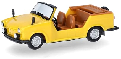 herpa modello di auto Trabant Kübel, in scala 1:87, pezzo da collezione, modello tedesco, statuetta plastica