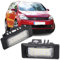 REINKO LED Kennzeichenbeleuchtung passt für VW Golf Plus 5M Passat Variant 3C Baujahr ab 2008-,gesteckte Version