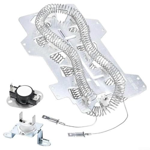 DC4700019A Dryer Heating Element Replacement Kit Compatible With For Samsung Models DV42H5000EWA3 DV45H7000EWA2 And More