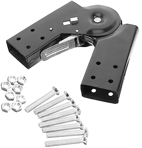 Hemobllo Locking Hinge for Loft Ladders Step Ladder Hinge Replacement DIY Parts