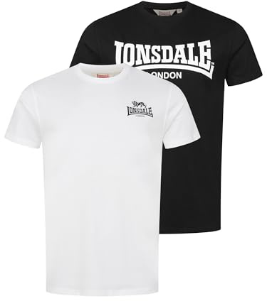 Lonsdale Male-Adult Yarnbrook T-Shirt