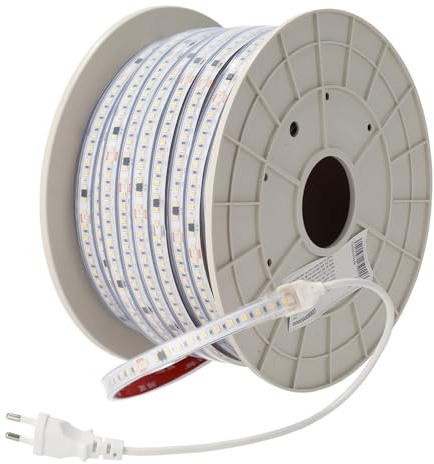 Kimera Bande LED SMD 2835 Free Driver 16 W/m 1 600 lm / m 220 VAC IP65 4000ºK Rouleau 50 m