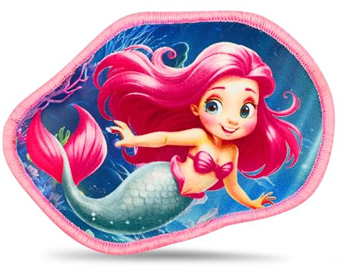 Velvet Mermaid Patch-Kompatibel mit Schulranzen, die original mit Patches versehen sind