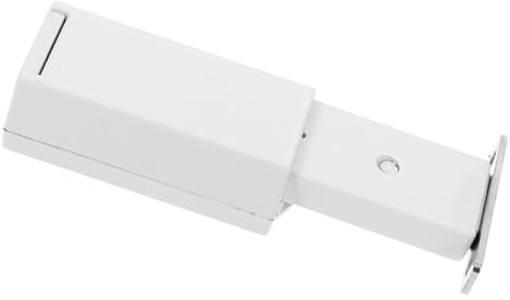 Toddmomy Push to open Schrankverschluss aus Robustem Zinklegierung Weißer Verlängerter Druckschnäpper für Küchen Kleiderschränke Handfreier Türöffner ohne Griff Geeignet für Wohn