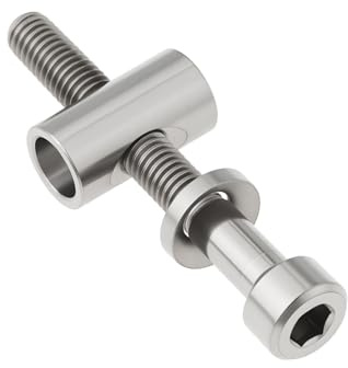 VGOL Tige de Vis de Fixation de Selle de Vélo en Alliage de Titane M5x40mm Compatible avec La Plupart des Vélos