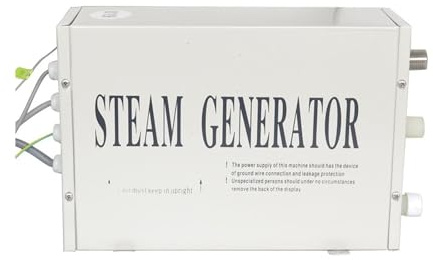 TRPLFGHZ Sauna a Vapore, 3KW Steam nerator Sauna Bath Machine for Home Room Spa Shower with Controller