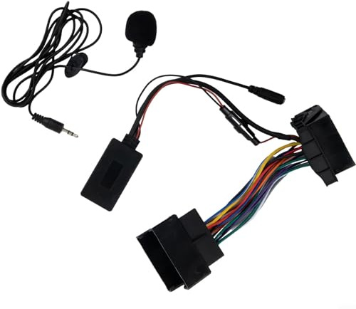 Yhenlovtt Cavo adattatore AUX Astra Cd30 Cdc40 Cd70 microfono auto per avere esterno Dvd90 compatibile con radio Meri H Corsa C D