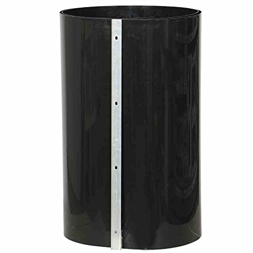 Premium Bambus Wurzelsperre mit Schiene schwarz