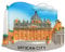 St .perter's Basilica Vatican City Rome Roma Italy Refrigerator Magnet Tourist Souvenirs,3D Resin Roma Fridge Magnet Home and Kitchen Decoration from China