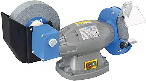 SMERIGLIATRICE COMBINATA DA BANCO CON MOLA AD ACQUA E MOLA A SECCO FERVI S503