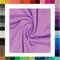1 Meter Jersey Baumwolljersey Uni Farben, 220g/m², Öko-Tex Standard 100, Stoffe, 330g/lfm (2035 Flieder)