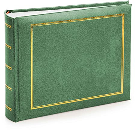 Traditionelles Einsteckalbum für 100 Fotos 10x15 - Kleines Fotoalbum zum Einstecken mit Langlebigen Taschen & Extra Platz für Notizen | Einfache Handhabung | Photo Album als Geschenk für Familie