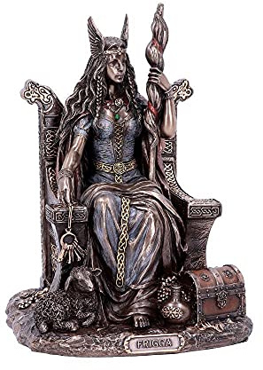 Nemesis Now Frigga Goddess of Wisdom 19cm, Resin, Bronze