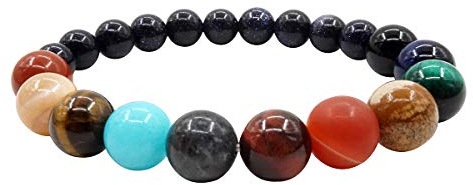 Thajaling Universal Armbänder, 9 Planeten Armband Pluto Solar System Armband für Männer Frau