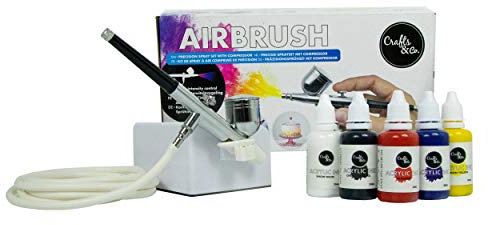 Crafts&Co® Airbrush Set met acrylverf