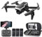 PRO RC Drohne mit Kamera 4K Mini Drohne Dual Kamera Faltbarer Quadcopter mit Funktion Flugbahn Flug Headless Modus 3D Flug Auto Hover One Key Start Landung One Key Return für Kinder