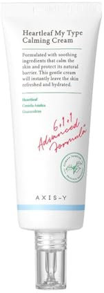 AXIS-Y Heartleaf My Type Calming Cream Beruhigende, Rötungen Lindernde Und Lang Anhaltende Feuchtigkeit Spendende Gesichtslotion Für Die Tägliche Anwendung, 2,02 Fl. Oz.