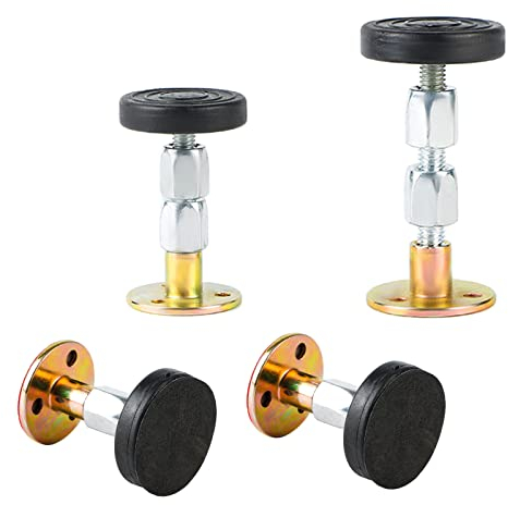 WANGCL 4 Packungen höhenverstellbarer Bettgestell, Kopfteil-Stopper, Teleskopstütze für Zimmer, Wand, Bett, Anti-Shake-Werkzeug, Teleskopstütze für Bett, Schrank, Stuhl, Sofa