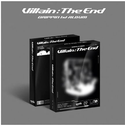 DRIPPIN VIllain : The End 1st Album Limited Version CD+Poster+Photobook+Photocard+Stamp sticker+Limited card+M/V film photo+Trakcing