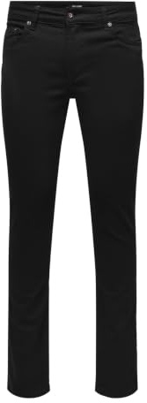 Only & Sons Male Slim Fit Jeans ONSLOOM Niedrige Taille Slim Fit Jeans