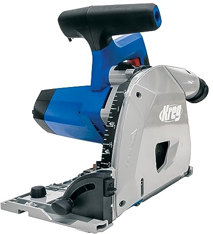 Kreg Adaptive Cutting System Plunge Saw - Plunge Circular Saw - Cuts Solid Wood & Plywood - Adjustable Track Saw - Carpentry Tools & Accessories - ACS-SAWBB