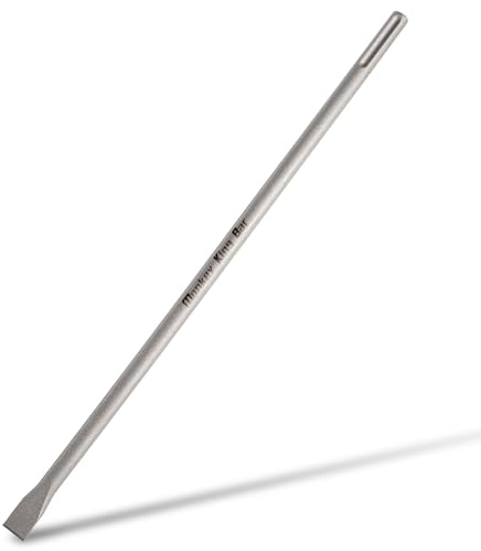 MonkeyKingBar SDS Max Bits Set - 61.0 cm Flachmeißel - Steinbohrer für SDS Max Hammerbohrer
