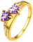 Supcare Damen Ring vergoldet 925 Eheringe mit Herz Geburtsstein Ring Gravur Text Trauringe Namenring Solitaire Ring Memoirering Hochzeitsringe Antragsring Personalisiert Modeschmuck für Dating