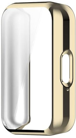 Custodia in vetro temperato per Samsung Galaxy Fit 3 Samrt Watch Strap copertura completa Fit3 Protector Bumper Schermo protettivo