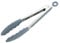 Wiltshire Silicone Kitchen Tongs 23cm, Cooking & Serving Tongs, Salad & BBQ Tongs, Stainless Steel, Heat-Resistant Utensil, Non-Stick, Non-Scratch Tip, Petrol Blue, 27x3.5x3.7cm