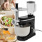 3-In-1 Multifunctional Food Processors With 6L Blender And Meat, Professional Stand Mixer & Mincer 1500W Grinder, Juicing Blending Cooking Machine For Making Pasta/Mixing Vegetables,White