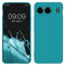 kwmobile Custodia Compatibile con OnePlus Nord 4 5G Cover - Back Case per Smartphone in Silicone TPU - Protezione Gommata - petrolio matt