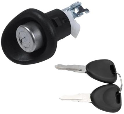 Heckklappenschloss Auto Heckklappe Stamm Deckel Schließzylinder Auto Türschloss Zylinder Für Twingo Für Logan Mit 2Pcs Schlüssel OE: 7701367940