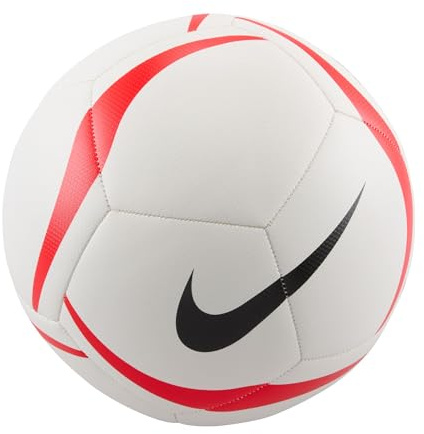 NIKE Park Team 2.0 Fußball Fa25, White/Bright Crimson/Black, HV6332-100, 5