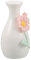 HEALEEP Wohnmobil-Vase Blumenvase Puppenhaus Miniatur süße Vase Puppenhaus-Badezimmer Hausvase Spiegelanhänger Vasen für Blumen lustige Vase Ästhetische Vase Blumentopf Keramik