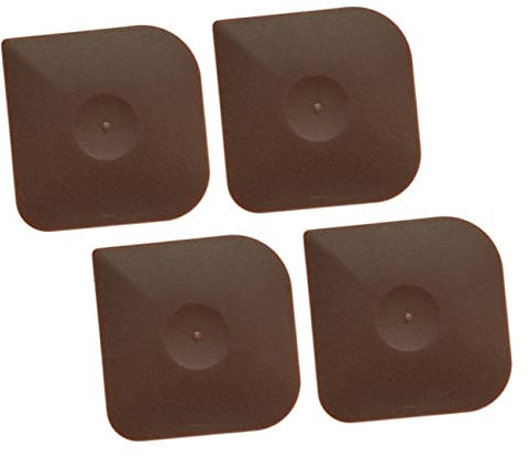 Warmhm 4Pcs Skillet Scrapers for Easy Cleaning Cookware Tools for Grill Waffle and Cast Pans Compact and Convenient Kitchen Accessories
