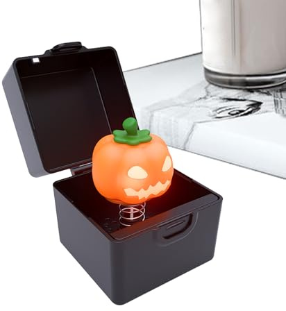 Kustimantu Halloween Kürbis Spieldose Saisonale Wohndeko