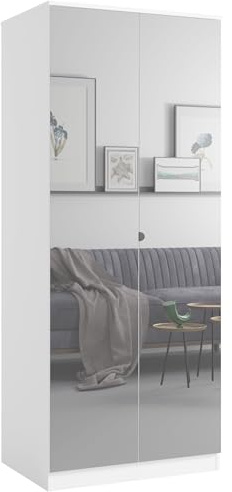 Spiegelschrank Monza 2D 80 Weiß