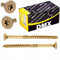 Lot de 200 vis de construction 4 x 70 mm T20 à tête fraisée Vis à bois