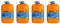Qlima Combustibile liquido per stufe universale KRISTAL 4 taniche (80 LITRI)