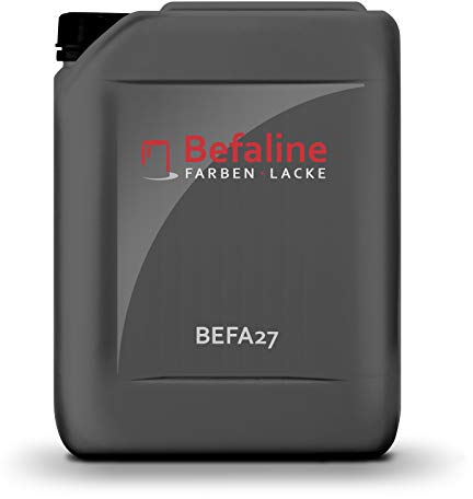Befaline © BEFA-27 Premium Bodenversiegelung, 10 Liter farblos seidenmatt I Hartversiegelung für PVC, Vinyl-Bodenbeläge, Linoleum, Epoxidharzboden etc. I chemikalienbeständige, rutschfeste Basispflege