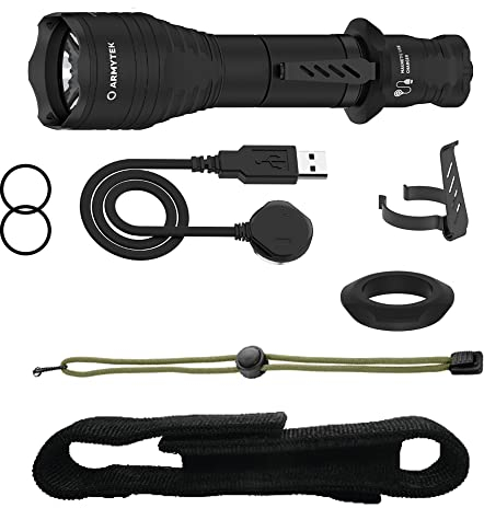 Armytek Viking Pro Kaltweiss Taktische LED Lampe USB Aufladbar