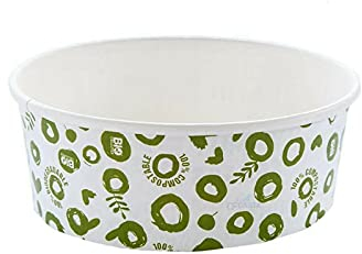 CF CARTA INGROSSO E DISTRIBUZIONE Insalatiera 1000ml – 100% riciclabile – coperchio in pet – porta poke – 50 pezzi (1)