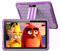 PRITOM Tablet per bambini con custodia, da 10 pollici, Android, con telefono 3G, controllo parentale, WiFi, 6000mAh, Quad Core, 2GB RAM, 32GB ROM, schermo HD IPS, Viola