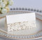 60 Marque Place Mariage Cartons Placement Carte de Porte Noms Pliable Papier Cartons de Table Blanc pour Décoration Réception Fête Célébration Baptême Noël Anniversaire Inscriptible Imprimable Feuille