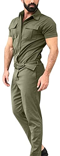 Frühlingskurzärmel-Reißverschluss für Herren und Stürmer Sommerfarbe Werkzeuge Jumphat Schnürung mit Taschen Solid-Hosen Herrenhose Jagdstiefel Winter