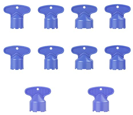 DEANKEJI 10 Piezas Llave Aireador Grifo, 5 Tamaños Llave para Fregadero,Recambio Grifo Cocina,Inserto de Grifo, para Aireador de Grifo, Aireador Oculto