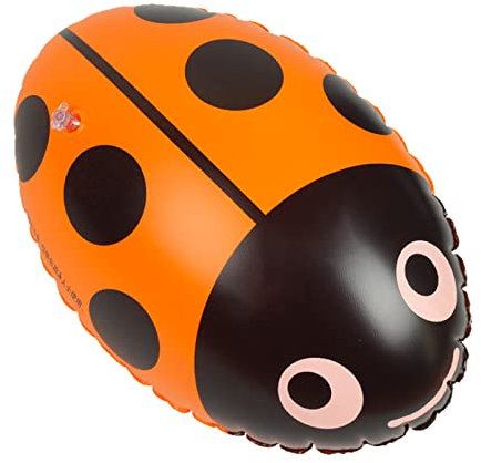 # Aufblasbares Rugby-Pool-Spielzeug im -Stil zum Aufblasen von Pool-Strand-Geburtstagsfeier-Spielzeug (Orange, One Size)