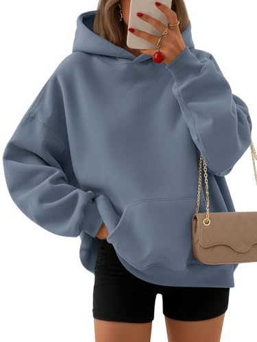 Efan, Damen-Kapuzenpullover, übergroßer Pullover, Fleece, lange Ärmel, Winter, Herbst, Outfit, modisch, Y2k Kleidung