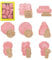 8 Pezzi Formine Per Biscotti Compleanno,Formine Per Biscotti Buon Compleanno,Stampi Per Biscotti Compleanno,Formine Biscotti Compleanno,Formine Per Biscotti 3D (Compleanno)